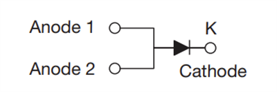 Schematic - Vishay General Semiconductor SE40CLJ Surface-Mount High Voltage Rectifiers